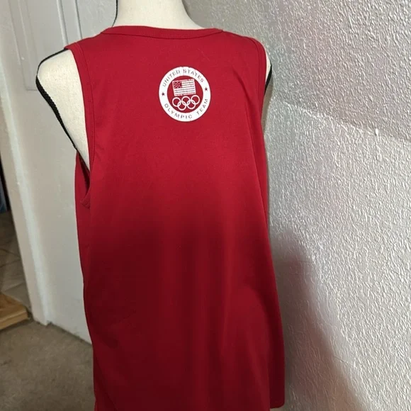 Nike dri-fit red USA Olympic tank top - Picture 3 of 4